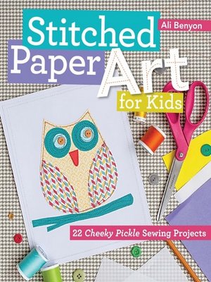 cover image of Stitched Paper Art for Kids